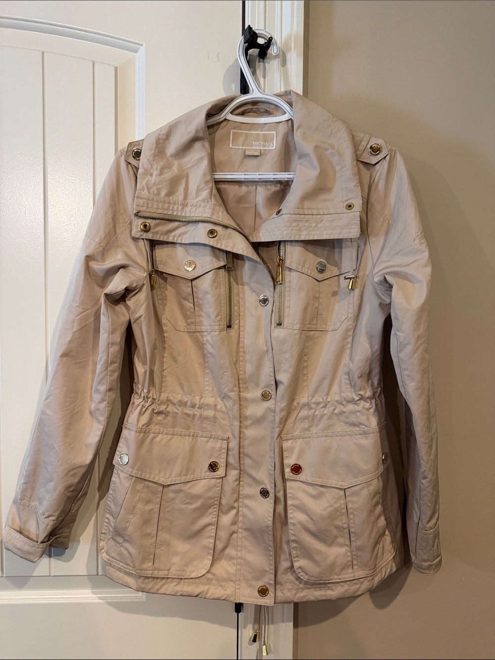 MICHAEL Michael Kors Light Beige Utility Jacket